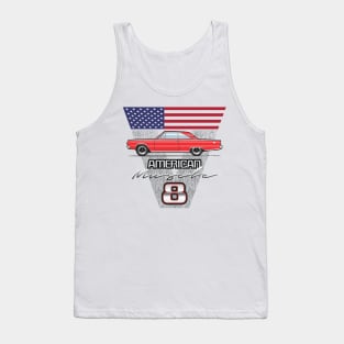 1966 Red Satellite Tank Top